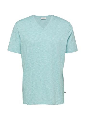 s.Oliver Herren T-Shirt – V-Ausschnitt, Regular Fit, Baumwolle – Ansicht 4