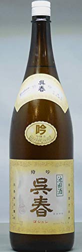 日本酒 呉春 特吟の人気商品 通販 価格比較 価格 Com