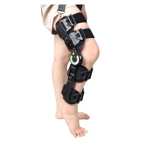 Genouillère post-opératoire taille unique ajustable avec stabilisateur