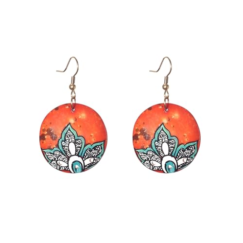 Image of Boho Ethnic Earrings Collection for Women - Colorful Tassel, Hoop, Stud, Drop, Chandelier & Huggie Styles Inspired by Festival Fashion