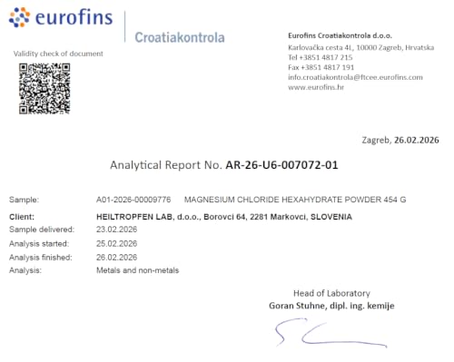 Heiltropfen Magnesium Chloride Hexahydrate Powder