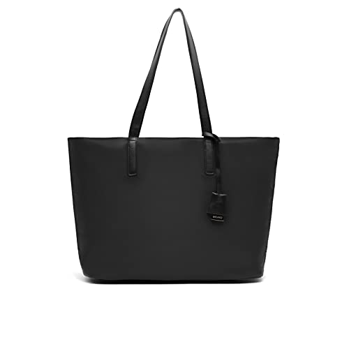 MISAKO EMANDA BOLSO – Bolso Grande de Mujer – Bolsos Shopper – 39X31X15 CM – Negro