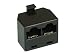 Produktbild InLine ISDN Verteiler, 1x RJ45 Stecker an 2x RJ45 Buchse, ohne Endwiderstand