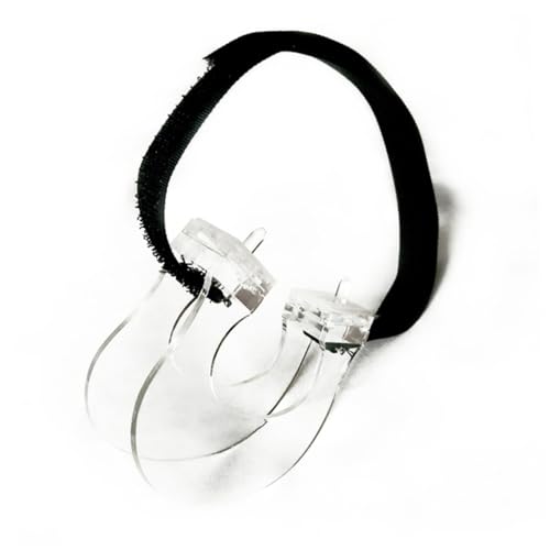 LIGIGWASH Violin Bow Corrector Guide Transparent Violine Bogen Straighten Tool für Anfänger Training Leichtes Kunststoff Zubehör zur Haltungskorrektur und Übung