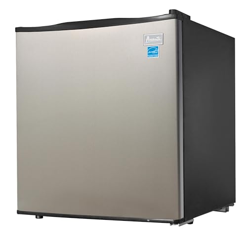 Avanti Mini Fridge Compact Refrigerator for Home Office or Dorm, Features Compressor Cooling Single Door Removable Shelves Automatic Defrost and Adjustable Temp Control, 1.7-Cu.Ft, Stainless Steel on Fridge.com