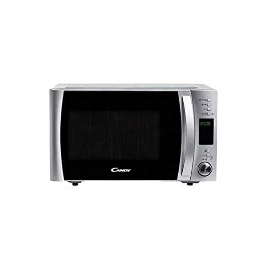 candy candy 25 Candy X-Range CMXG 25DCS, Microondas con Grill, 25L, 1450W, 5 Niveles, Digital, 40 Programas, Bloqueo, Plato 31,5CM, Grill Rack, Plato Crunchy, Express Cooking, Temporizador, App simply-Fi, Inox