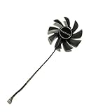 T129215SU 0.5A 85mm 4Pin GTX970 GTX760 GPU VGA Cooler Fan Graphics Card Fan for ASUS GeForce GTX 760 670 970 DC Mini Cooling