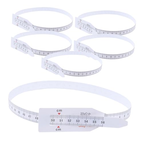 Cinta métrica flexible de plástico blanco 56 cm miniatura 7