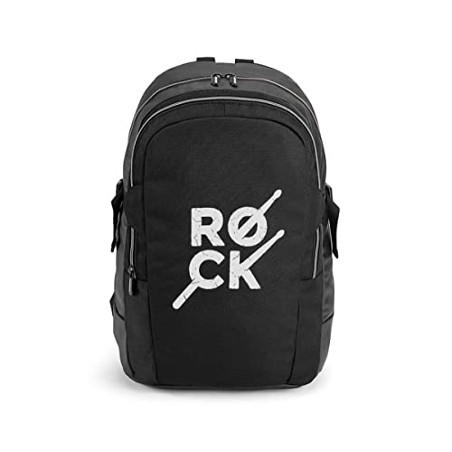 Mochila Para Notebook 17 Polegada Rock and Roll Baquetas
