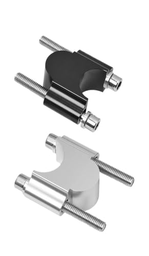 Abrazadera de manillar universal de 28mm y 22mm con elevación estable 2