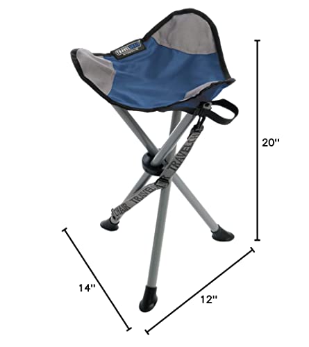 Travelchair Slacker Chair, Portable Tripod Chair For Outdoor Adventures, Blue, One Size (1389Vb) #TOP6