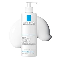 La Roche-Posay Toleriane Hydrating Gentle Face Cleanser, Daily Facial Cleanser with Niacinamide and Ceramides for Sensitive Skin, Moisturizing Face Wash for Normal to Dry Skin, Fragrance Free
