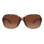 Foster Grant Polarized Sunglasses For Women, Brown Tortoise Shell Sunglasses - Image 2