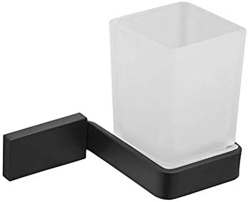 Toilet Brush Holder Stainless Steel Wall Mount Toilet Brush Holder Organizer Accessories Commemoration Day (Black 6) image 4