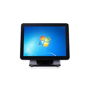 InTouchPOS 15.6 Inch POS Touchscreen Monitor – All in One POS Workstation PC with Flat Seamless Design for Restaurant, Office, Retail, Super Market, Warehouse and More