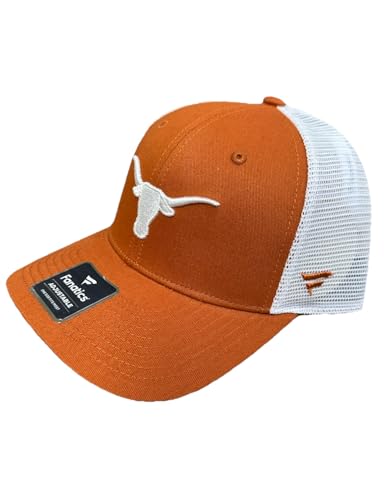 Gorra ajustable Snapback Texas Longhorns naranja miniatura 1