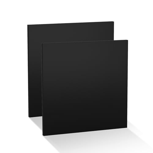 Láminas de plástico HDPE 2 piezas 12x12x1/2 pulg miniatura 1