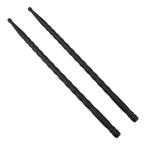 Baquetas 5A de fibra de carbono con agarre anti-deslizante miniatura 1