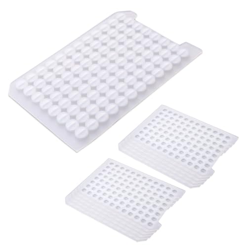 Image of PEKYBIO 96-Well Silicone Sealing Mat 10Pcs. Round Well, Non-Sterile