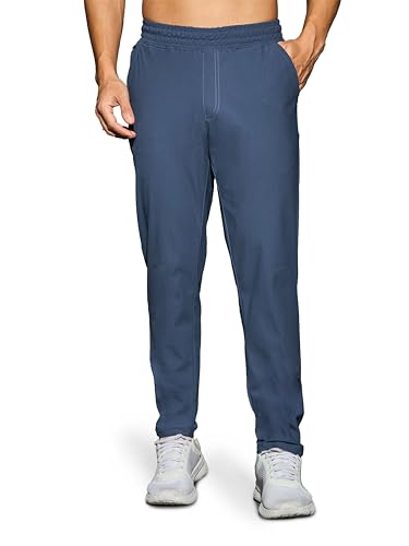 Image of TECHNOSPORT Men's Regular Fit Mid Rise Solid Plus Size Trackpants with Quick Dry, Anti Microbial, SPF50+ for Regular and Sports Use