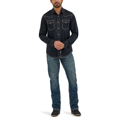 Wrangler Men's Retro Slim Fit Boot Cut Jean4