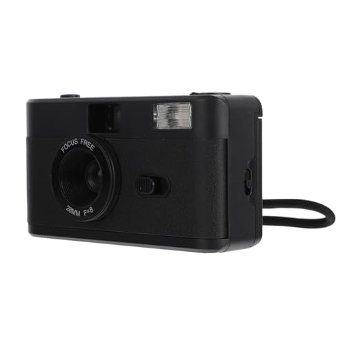ANDRESLAD Cámara de Película Reutilizable Retro de Cámara Analógica sin Batería Material Duradero para Fotos Vintage Fácil Uso para Aficionados y Principiantes