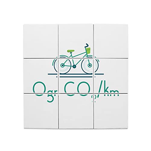 Carreaux céramique décoratif 15,2x15,2 cm pour remplacer une décoration fade par un motif écologie