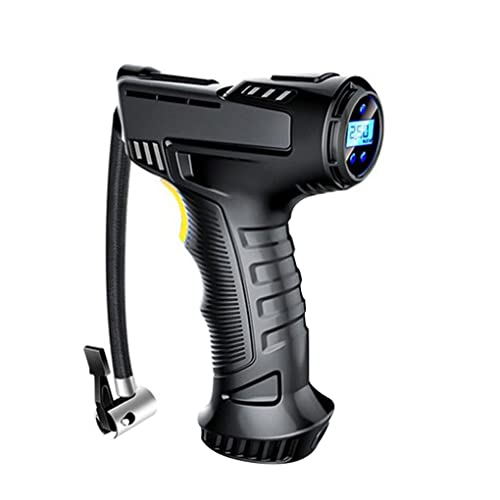 Compresores de aire recargables de 120 W para coche, bomba inflable, accesorio de inflado, equipo inflador con pantalla digital con cable