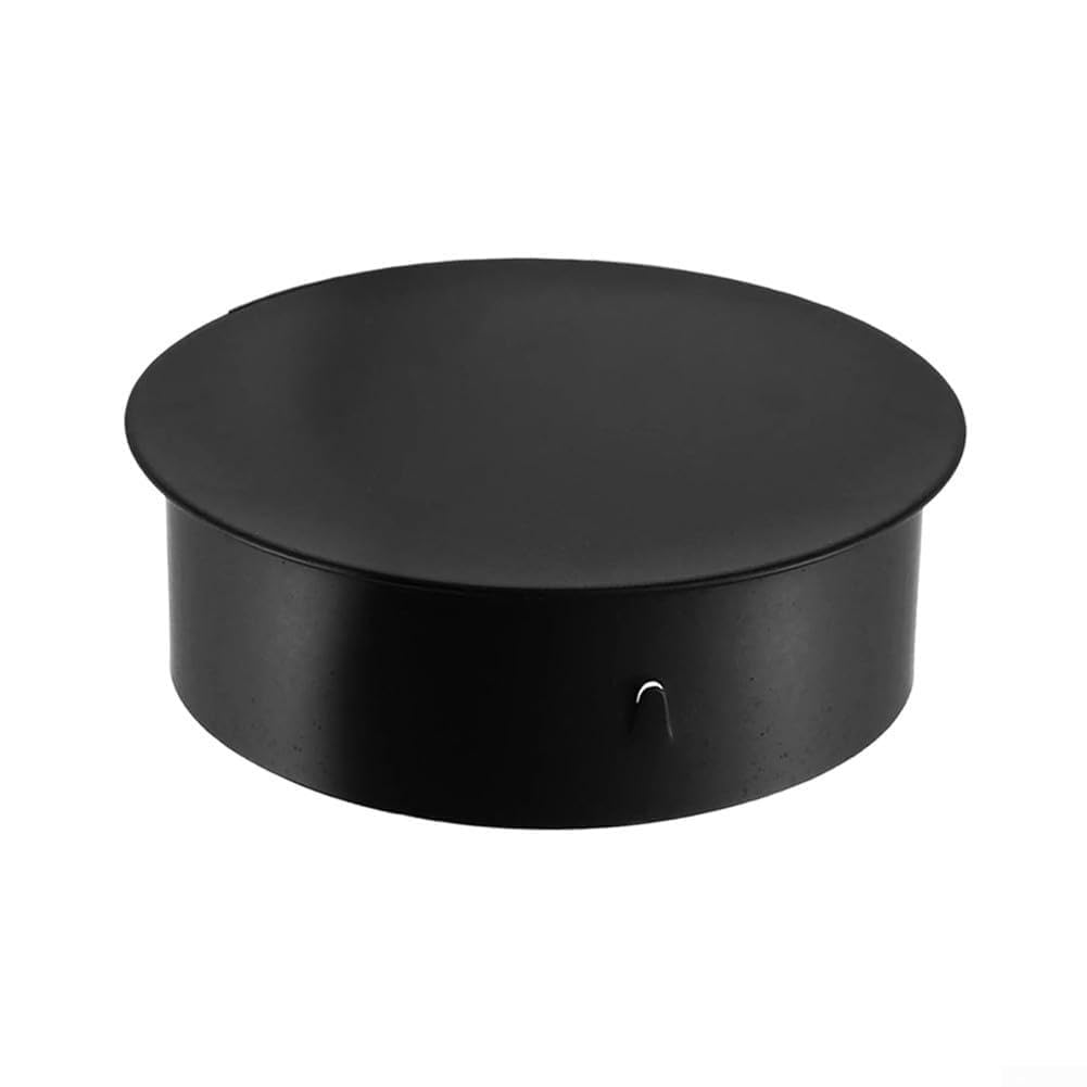 Tapa de chimenea de acero inoxidable, cubierta de extremo de tubo de combustión, placa de sellado de dedal, tapón de escape para chimenea, resistente a la intemperie, tapa de tubo de alcantarillado — view 9