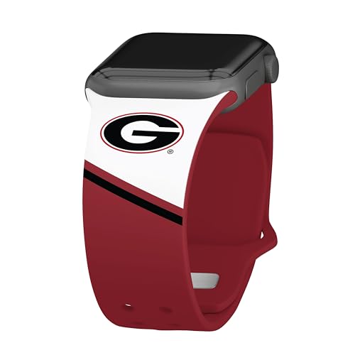 Affinity Bands Georgia Bulldogs Champion Series HD Watch Band Compatible with Apple Watch (42/44/45mm Long)