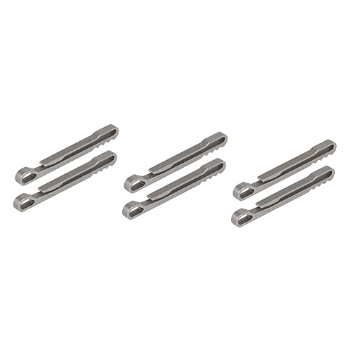 Mousquetons porte-clés robustes avec boucle à vis pour équipement de plein air BESPORTBLE