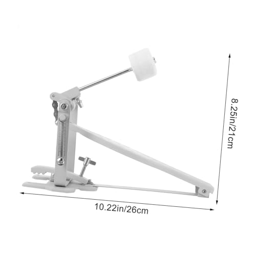 Pedal simple para bombo HANABASS de metal resistente miniatura 2