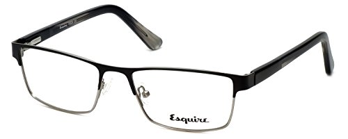 Esquire Designer Eyeglasses EQ1523 in Black 53mm DEMO LENS