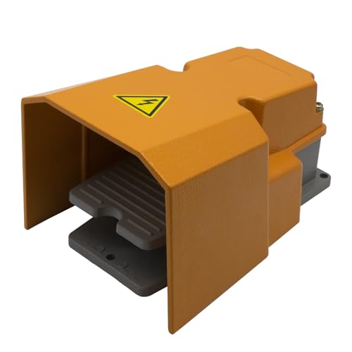 Interrupteur à pied LT-6 jaune pour commande de machine