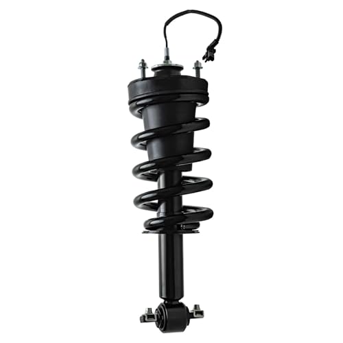 Image of Detroit Axle - 4pc Struts Shocks for Chevrolet Suburban Tahoe GMC Yukon XL Cadillac Escalade ESV, 2 Front Struts Coil Spring Assembly 2 Rear Shock Absorbers Replacement Suspension