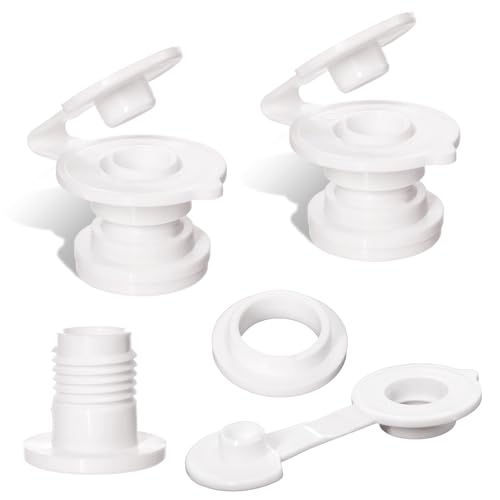 2 PCS Cooler Hinges Replacement for Coleman Coolers 1 Shaft Cooler Drain Plug Kit Cooler Parts Fits Most Coolers