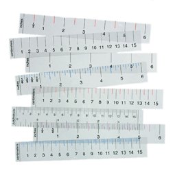 Amazon.com: OVERHEAD RULERS 8/PK STANDARD &: 0089863720027: unknown ...