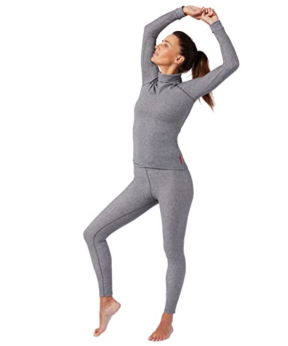 Damart - Tee-Shirt col roulé Comfort Thermolactyl 4 Femme, Gris Chine Moyen, 46-48 (L) Cover