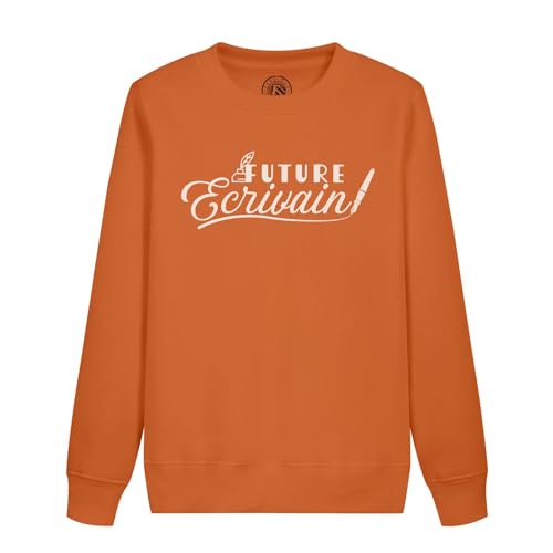 Sweatshirt enfant future ecrivain parfait pour les moments de lecture