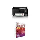 Ecotank 3250 Epson + Papel Sulfite A4 Chamex 75g 500 folhas