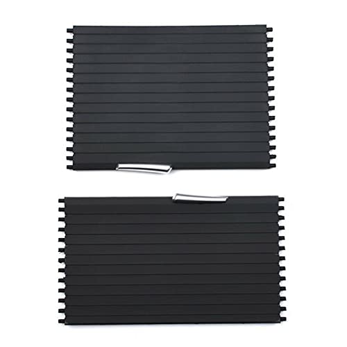 Dacvgog Cubierta ciega para consola central de coche/trasera para X5 X6 E70 E71 2007-2014 51166954943