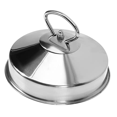 TOYANDONA 3 Piezas Tapa de Vapor Inoxidable cúpula Protector de Vapor Humeante Cubrir Tapa de Domo Cubierta de Vapor Profesional Cubierta de Domo Accesorio de Vapor Accesorio de Cocina Plata