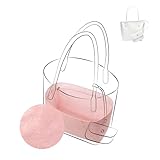 DGAZ Organiseur de sac à main pour la série Anjou mini, extérieur en papier Dupont imperméable, avec compartiment zippé et porte bouteille (Rose)