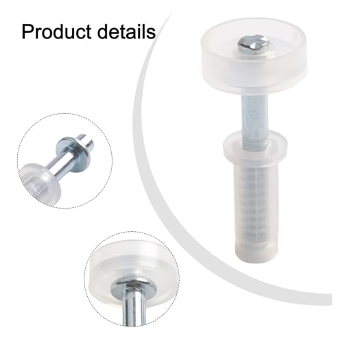 Kit de Herrajes para Clóset con Ruedas Guía para Puertas Plegables Bi-Fold 16 piezas miniatura 2