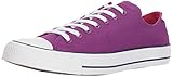 Converse UNISEX Chuck Taylor All Star 2018 Seasonal Low Top Sneaker, icon Violet/Pink pop/White, 3.5...