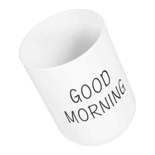 HOLIDYOYO Mouthwash Cup Holder for Toothbrush Boys and Girls Toothbrush Cup Plastic Electric Holder Modern Design Bathroom Accessory