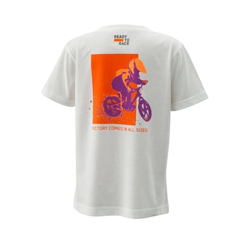 KTM Good Habits Kids Tee 128/7-8Y White