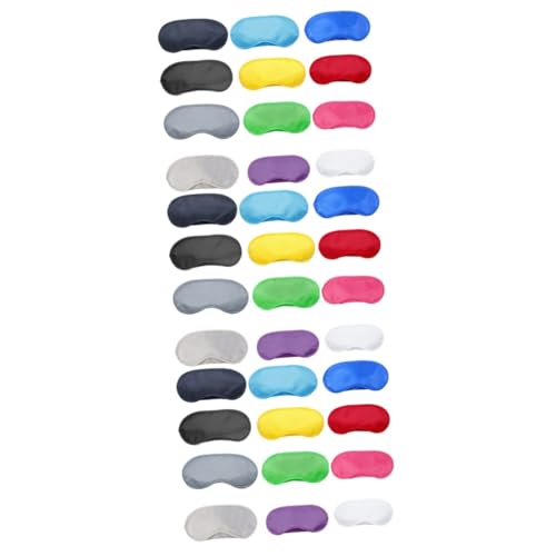 Masque de sommeil multicolore Anneome lot de 60 pièces légères avec élastiques