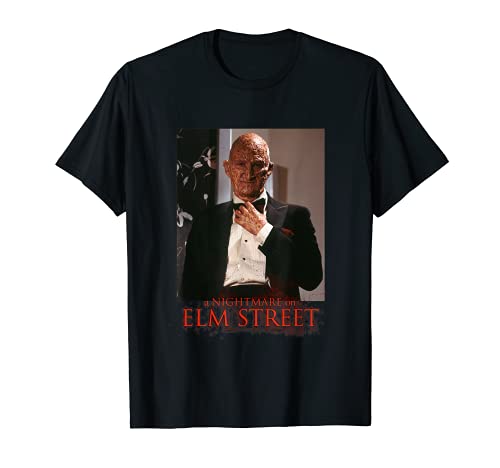 Una pesadilla en Elm Street Freddy Esmoquin Camiseta