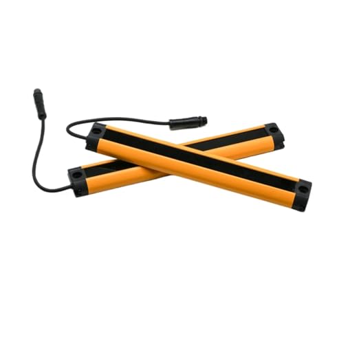 Rideau de lumière de sécurité ultra fin 20 bandes avec portée ajustable jusqu'à 3m